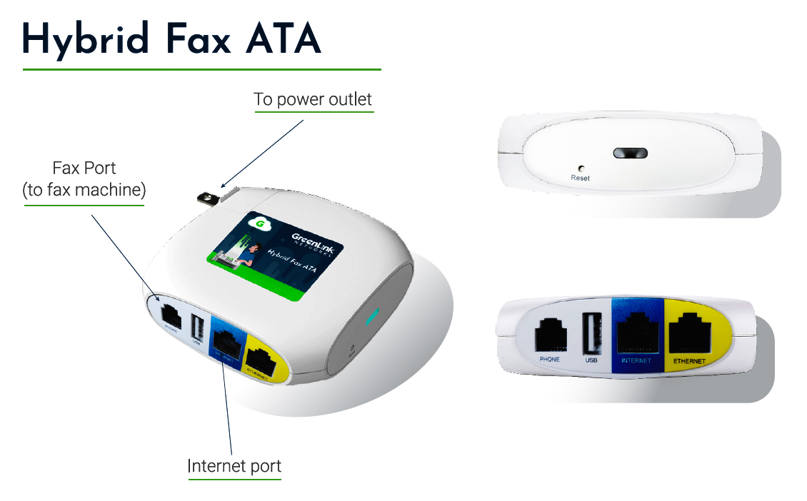 Faxing Quick Installation Guide for the Hybrid Fax ATA
